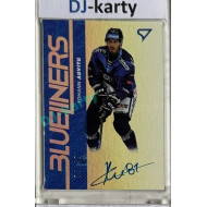 2024/25 Sportzoo ELH 1. serie #BLS-YA Yohann Auvitu Blueliners Auto 03/49