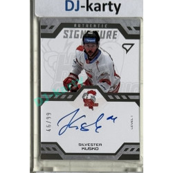 2024/25 Sportzoo ELH 1. serie #SL1-KU Silvester Kusko Authentic Signature Level 1 xx/99
