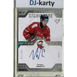 2024/25 Sportzoo ELH 1. serie #SL1-DM Daniel Ministr Authentic Signature Level 1 xx/99