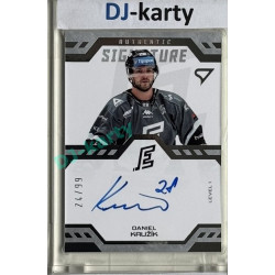 2024/25 Sportzoo ELH 1. serie #SL1-DK Daniel Kružík Authentic Signature Level 1 xx/99