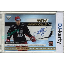 2024/25 Sportzoo ELH 1. serie #NAS-OB Oskars Batna New Arrivals Auto xx/60
