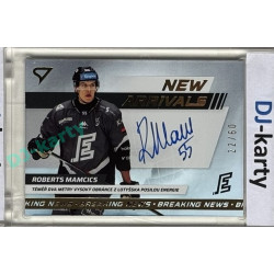 2024/25 Sportzoo ELH 1. serie #NAS-RM Roberts Mamcics New Arrivals Auto xx/60