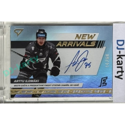 2024/25 Sportzoo ELH 1. serie #NAS-AI Arttu Ilomäki New Arrivals Auto xx/60