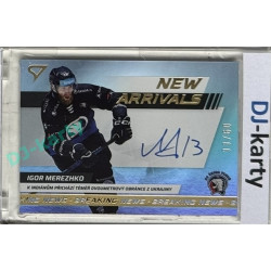 2024/25 Sportzoo ELH 1. serie #NAS-IM Igor Merezhko New Arrivals Auto xx/60