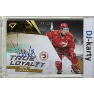 2024/25 Sportzoo ELH 1. serie #TLS-PV Petr Vrána True Loyalty Auto 14/25