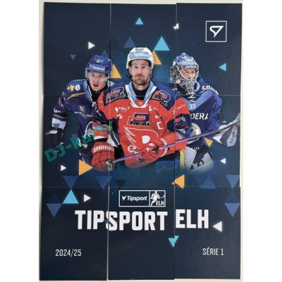2024/25 Sportzoo ELH 1. serie komplet Puzzle Quest - použité kódy
