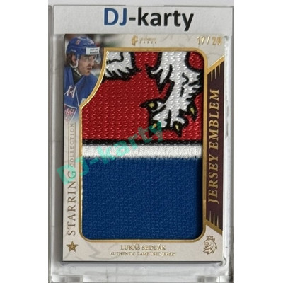 2024 LC Golden Prague Belongs to us #SC-LS Lukáš Sedlák Starring Collection Jersey Emblem 17/20