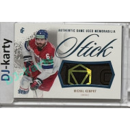 2024 LC Golden Prague Belongs to us #GUS-02 Michal Kempný Authentic Game Used Memorabilia Stick Blue 5/5