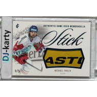 2024 LC Golden Prague Belongs to us #GUS-06 Michael Frolík Authentic Game Used Memorabilia Stick Blue 1/5