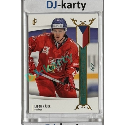 2024 LC Golden Prague Belongs to us #EHB-08 Libor Hájek Baijer Hockey Games 2024  Turquoise 1of1