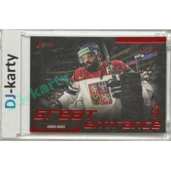 2024 LC Golden Prague Belongs to us #GE-02 Radko Gudas Great Entrance Special Effect Red 02/10