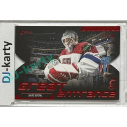 2024 LC Golden Prague Belongs to us #GE-20 Lukáš Dostál Great Entrance Die Cut Red 01/10