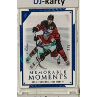 2024 LC Golden Prague Belongs to us #MO-040 David Pastrňák, Jack McBain Memorable Moments Blue 2/5