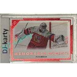 2024 LC Golden Prague Belongs to us #MO-020 Petr Mrázek Memorable Moments Red 01/10