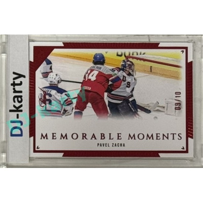 2024 LC Golden Prague Belongs to us #MO-056 Pavel Zacha Memorable Moments Gold 09/20