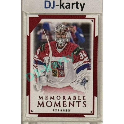 2024 LC Golden Prague Belongs to us #MO-008 Petr Mrázek Memorable Moments Red 07/10