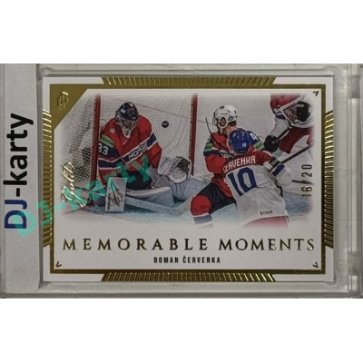 2024 LC Golden Prague Belongs to us #MO-010 Roman Červenka Memorable Moments Gold 16/20