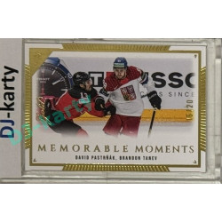 2024 LC Golden Prague Belongs to us #MO-036 David Pastrňák, Brandon Tanev Memorable Moments Gold 16/20