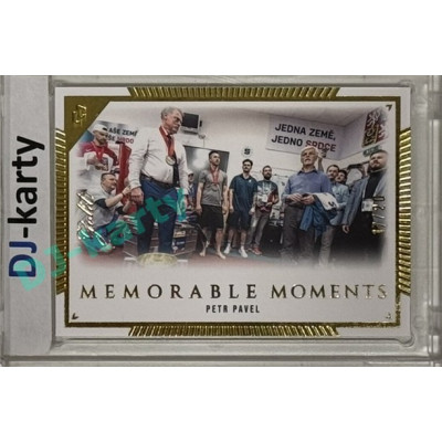 2024 LC Golden Prague Belongs to us #MO-098 Petr Pavel Memorable Moments Gold 17/20