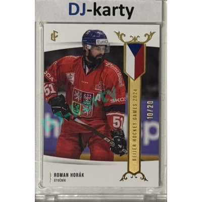 2024 LC Golden Prague Belongs to us #EHB-13 Roman Horák Baijer Hockey Games 2024 Gold 10/20