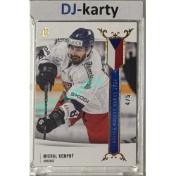 2024 LC Golden Prague Belongs to us #EHB-03 Michal Kempný Baijer Hockey Games 2024 Blue 4/5