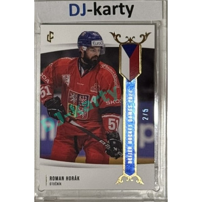 2024 LC Golden Prague Belongs to us #EHB-13 Roman Horák Baijer Hockey Games 2024 Blue 2/5