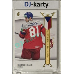 2024 LC Golden Prague Belongs to us #WCH-18 Dominik Kubalík IIHF World Championship 2024 Gold 01/20
