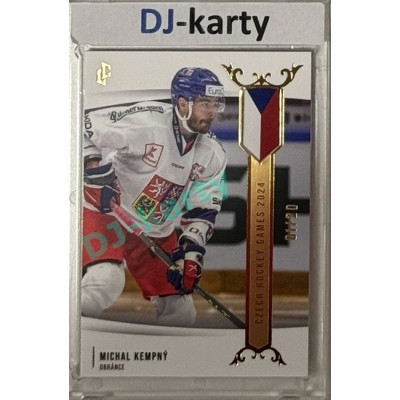 2024 LC Golden Prague Belongs to us #EHC-02 Michal Kempný Czech Hockey Games 2024 Gold 01/20