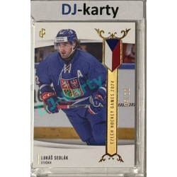 2024 LC Golden Prague Belongs to us #EHC-17 Lukáš Sedlák Czech Hockey Games 2024 Gold 04/20