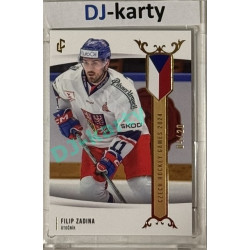 2024 LC Golden Prague Belongs to us #EHC-24 Filip Zadina Czech Hockey Games 2024 Gold 04/20