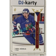 2024 LC Golden Prague Belongs to us #EHC-18 Daniel Voženílek Czech Hockey Games 2024 Red 05/10