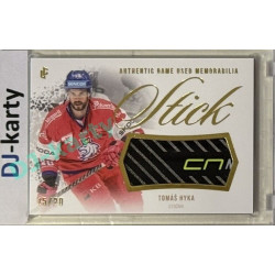 2024 LC Golden Prague Belongs to us #GUS-12 Tomáš Hyka Authentic Game Used Memorabilia Stick Gold 15/20