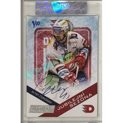2024 Dynamo100 Gamers #012 Jubilejní sézona Peter Čerešňák Originals-Autographs 9/10