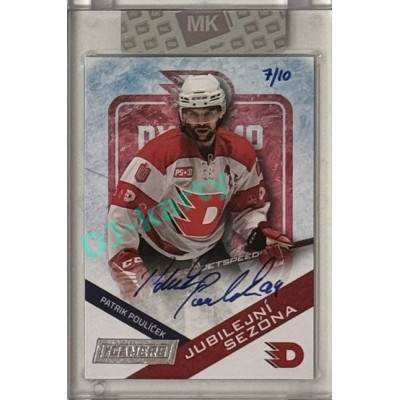 2024 Dynamo100 Gamers #023 Jubilejní sézona Patrik Poulíček Originals-Autographs 7/10
