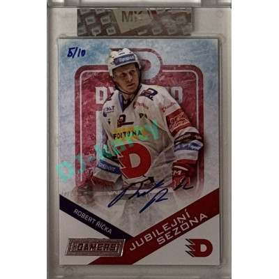 2024 Dynamo100 Gamers #026 Jubilejní sézona Robert Říčka Originals-Autographs 5/10