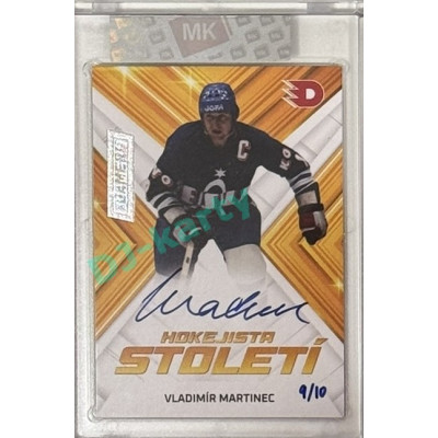 2024 Dynamo100 Gamers #099 Hokejista století Vladimír Martinec Originals-Autographs 9/10