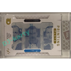 2024 Dynamo100 Gamers #PP-053 DD trios Prýl – Špaček – Vohralík Printing Plate Cyan 1of1
