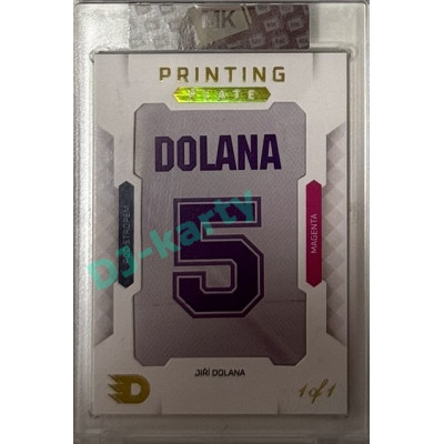 2024 Dynamo100 Gamers #PP-032 Pod stropem 5 - Jiří Dolana Printing Plate Magenta 1of1