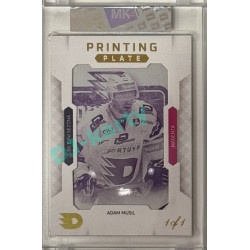 2024 Dynamo100 Gamers #PP-021 Jubilejní sezóna Adam Musil Printing Plate Magenta 1of1