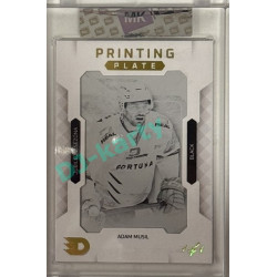 2024 Dynamo100 Gamers #PP-021 Jubilejní sezóna Adam Musil Printing Plate Black 1of1