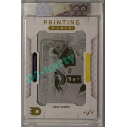 2024 Dynamo100 Gamers #PP-013 Jubilejní sezóna Tomáš Dvořák Printing Plate Yellow 1of1