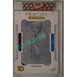 2024 Dynamo100 Gamers #PP-013 Jubilejní sezóna Tomáš Dvořák Printing Plate Cyan 1of1