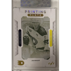 2024 Dynamo100 Gamers #PP-020 Jubilejní sezóna Jan Mandát Printing Plate Yellow 1of1