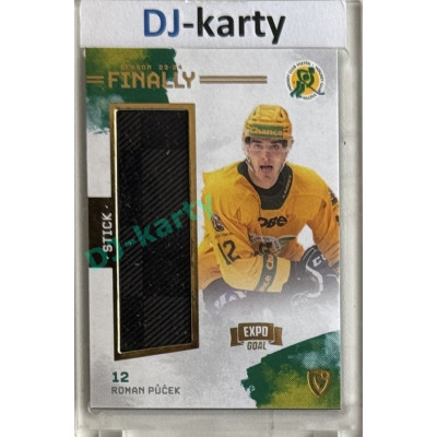23/24 Goal Cards Finally Season #FST-10 Roman Půček Stick Expo 1of2