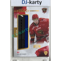 23/24 Goal Cards Finally Season #FST-16 Jakub Kubeš Stick Expo 1of1
