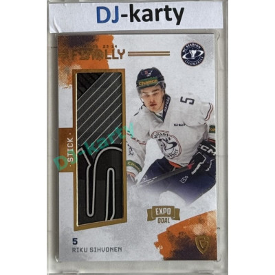 23/24 Goal Cards Finally Season #FST-18 Riku Sihvonen Stick Expo 1of2