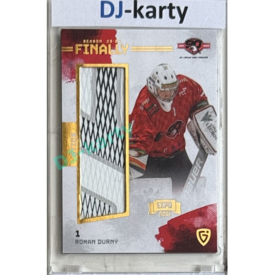 23/24 Goal Cards Finally Season #FST-42 Roman Durný Stick Expo 1of2