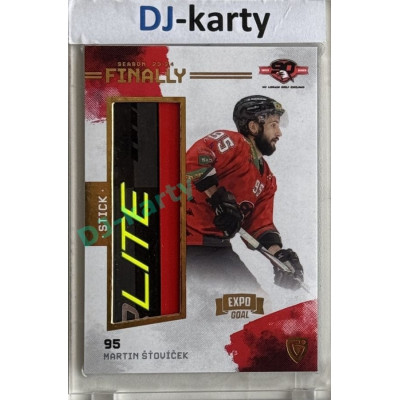 23/24 Goal Cards Finally Season #FST-40 Martin Šťovíček Stick Expo 1of2