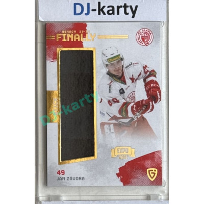 23/24 Goal Cards Finally Season #FST-30 Jan Závora Stick Expo 1of2