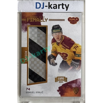 23/24 Goal Cards Finally Season #FST-21 Samuel Krajč Stick Expo 1of2